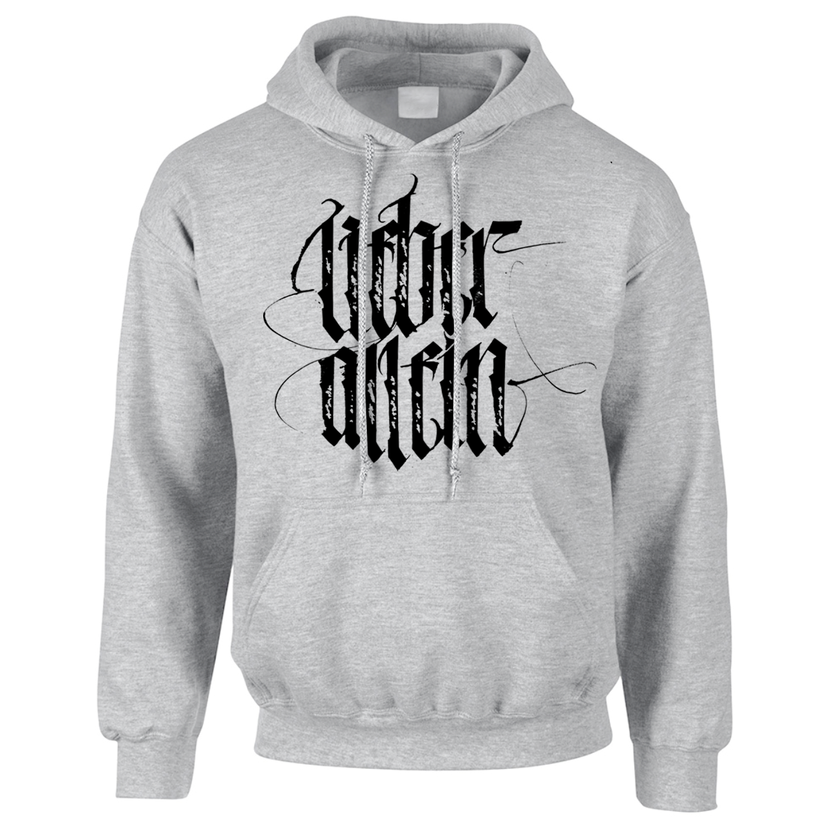 Bild von 'Lieber allein' - Hoody [grau]